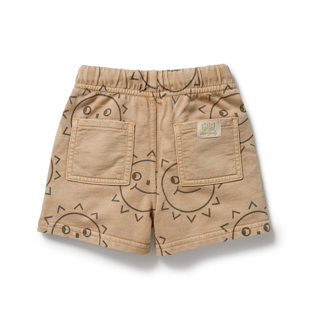 Wilson & Frenchy Organic Sweat Long Short - Happy Days