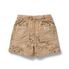 Organic Sweat Long Short - Happy Days