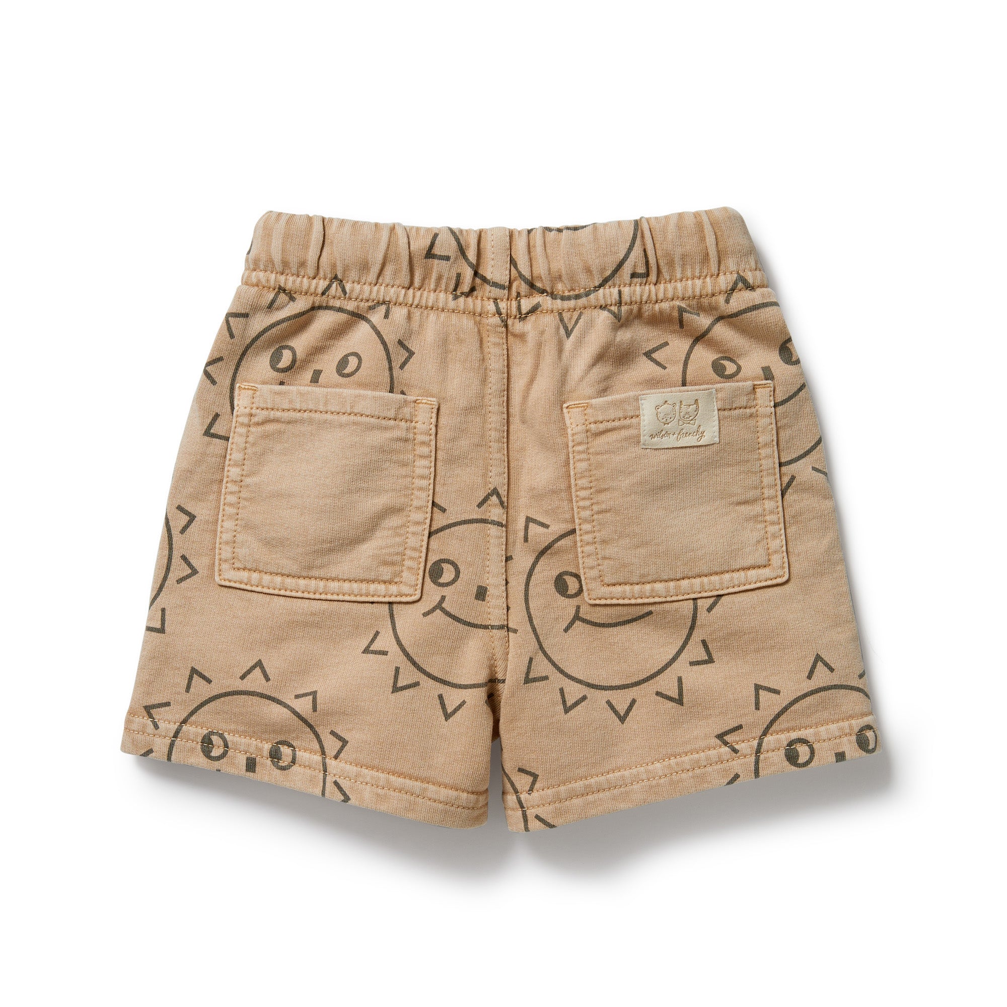 Wilson & Frenchy Organic Sweat Long Short - Happy Days