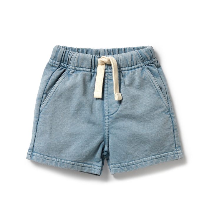 Wilson & Frenchy Organic Sweat Long Short - Dusk