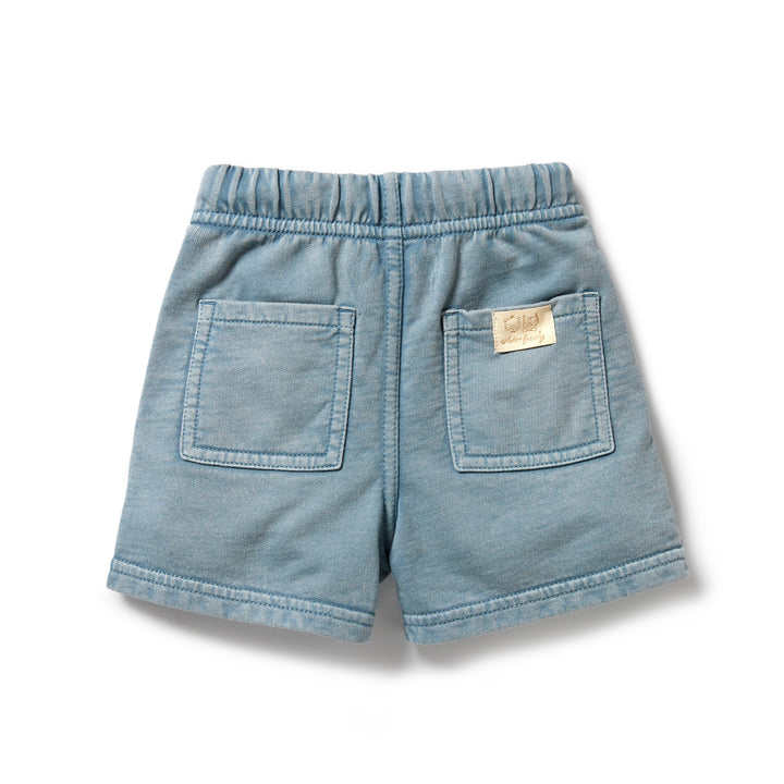 Wilson & Frenchy Organic Sweat Long Short - Dusk
