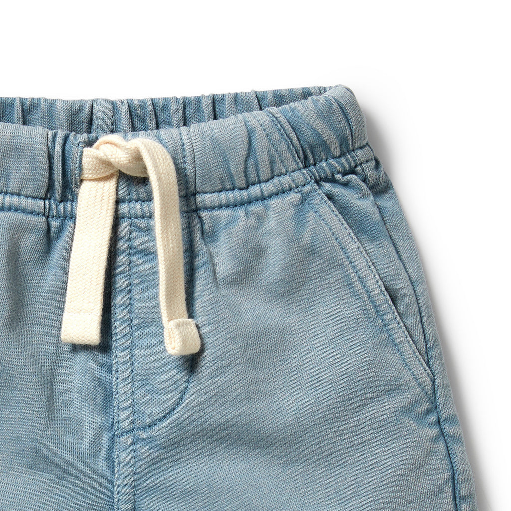 Wilson & Frenchy Organic Sweat Long Short - Dusk