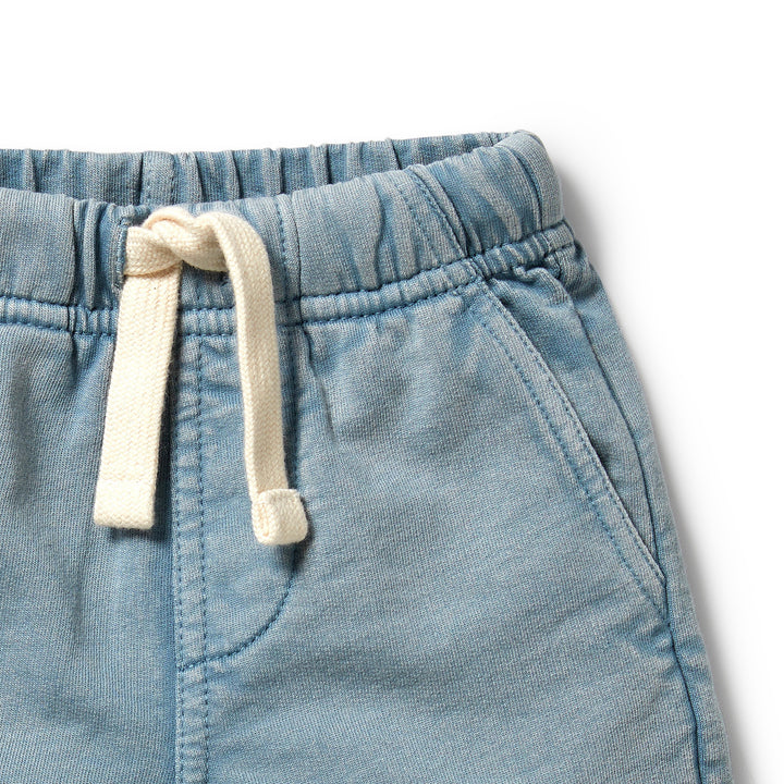 Wilson & Frenchy Organic Sweat Long Short - Dusk