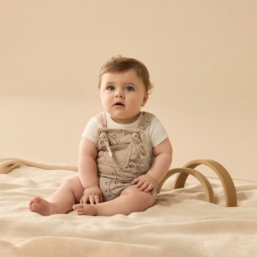 Wilson & Frenchy Organic Sweat Overall - Happy Days