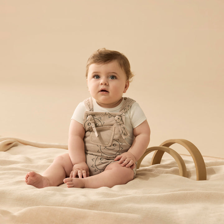 Wilson & Frenchy Organic Sweat Overall - Happy Days