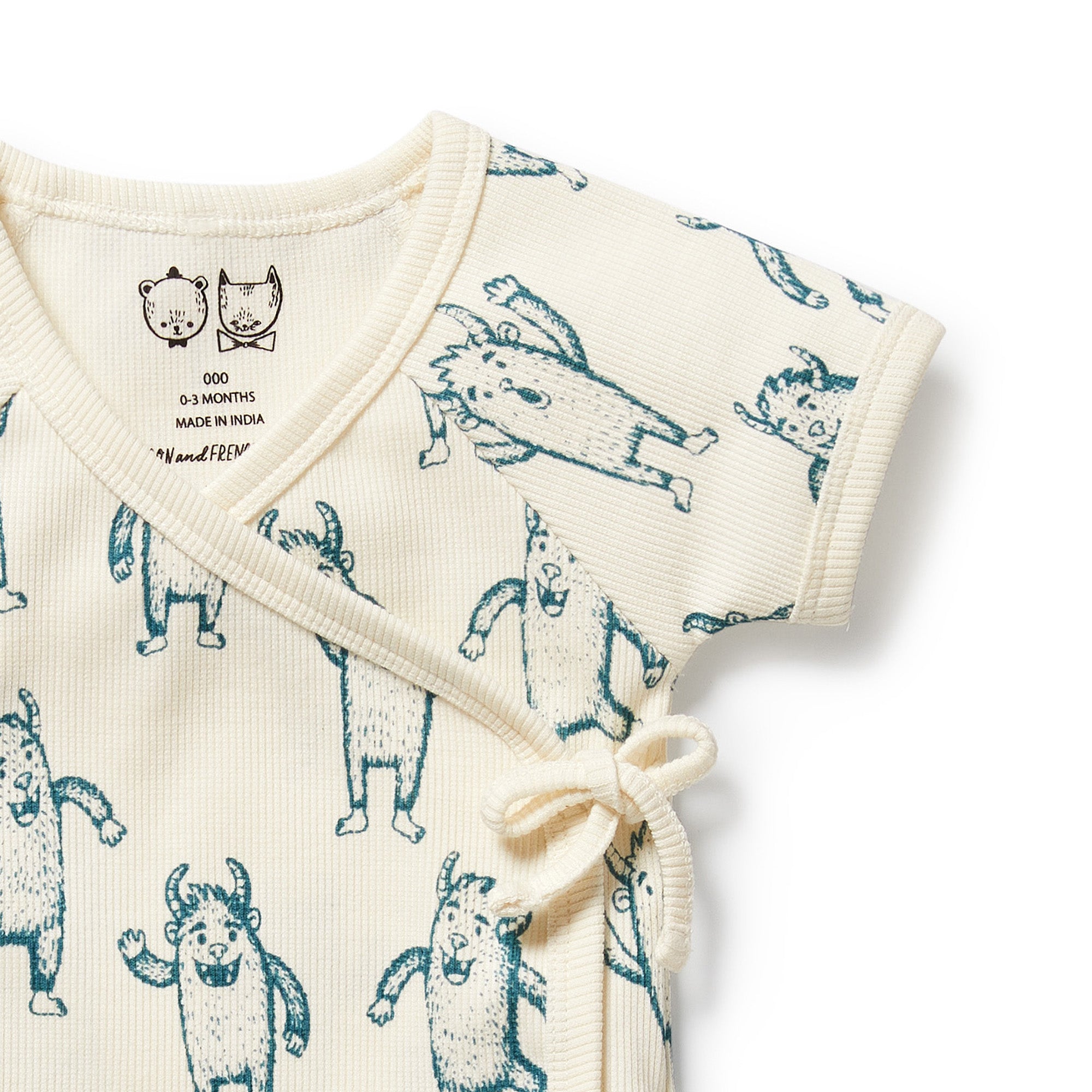 Organic Kimono Set - Yeti