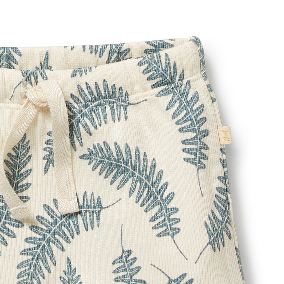 Wilson & Frenchy Organic Kimono Set - Little Fronds