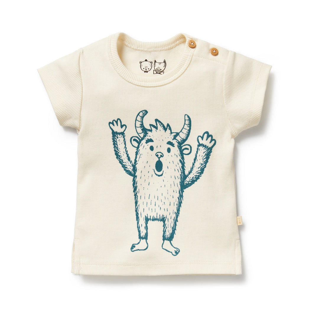 Wilson & Frenchy Organic Placement Tee - Yeti