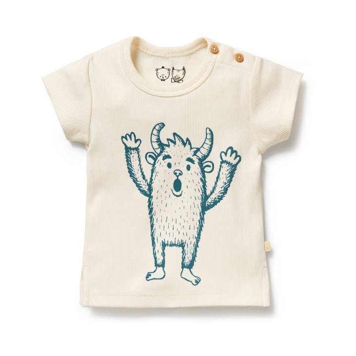 Wilson & Frenchy Organic Placement Tee - Yeti