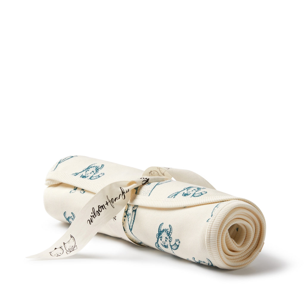 Organic Bunny Rug - Yeti