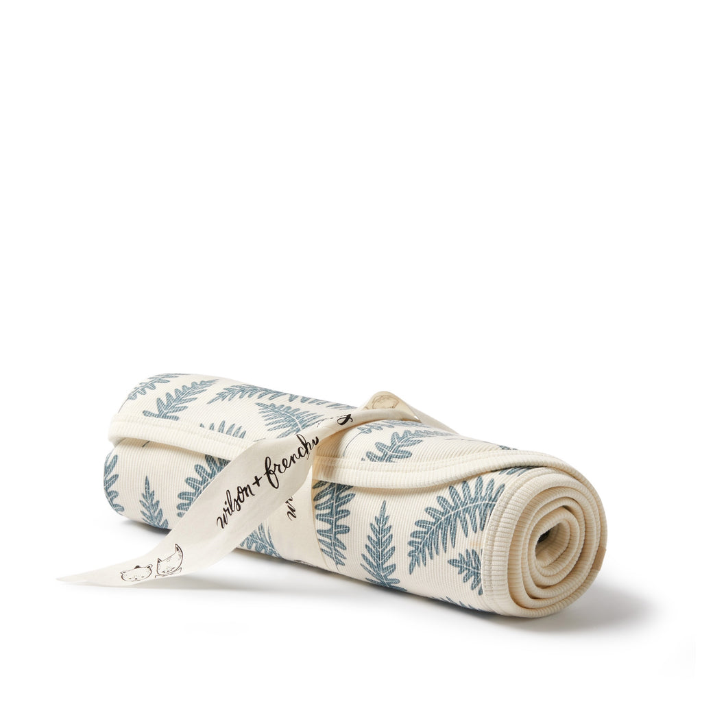 Organic Bunny Rug - Little Fronds