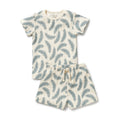 Organic Short Sleeved Pyjamas - Little Fronds