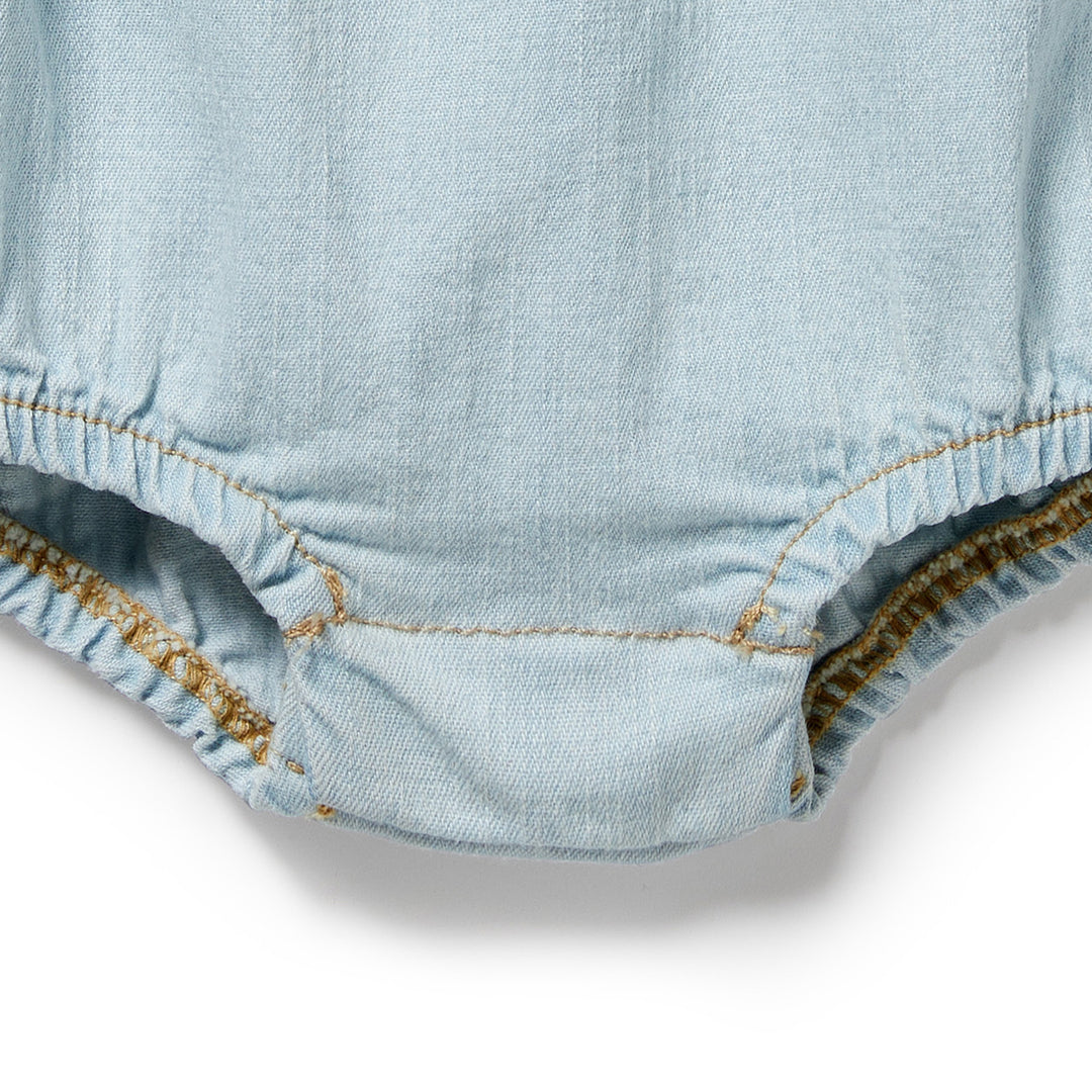Wilson & Frenchy Organic Bodysuit - Denim