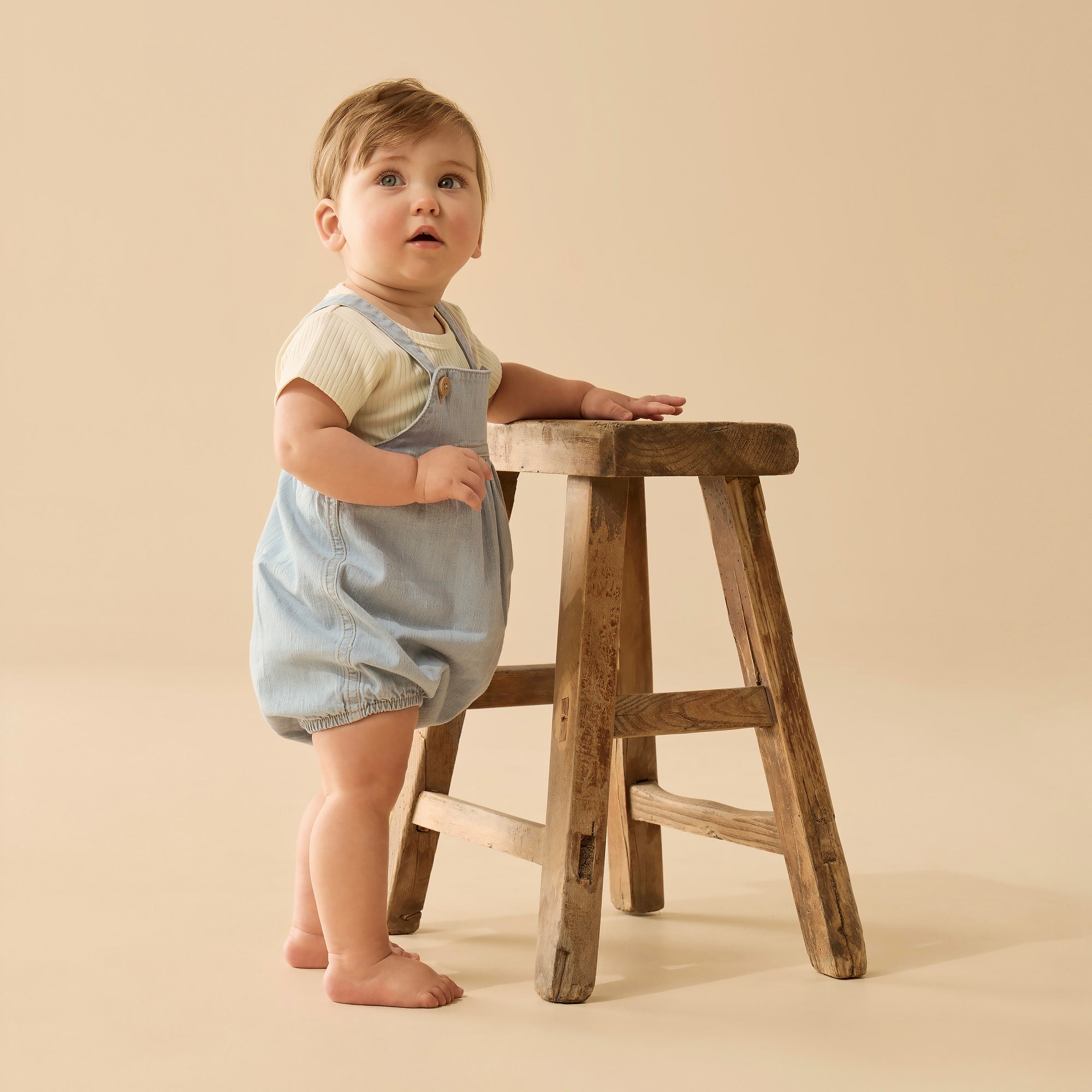 Wilson & Frenchy Organic Bodysuit - Denim