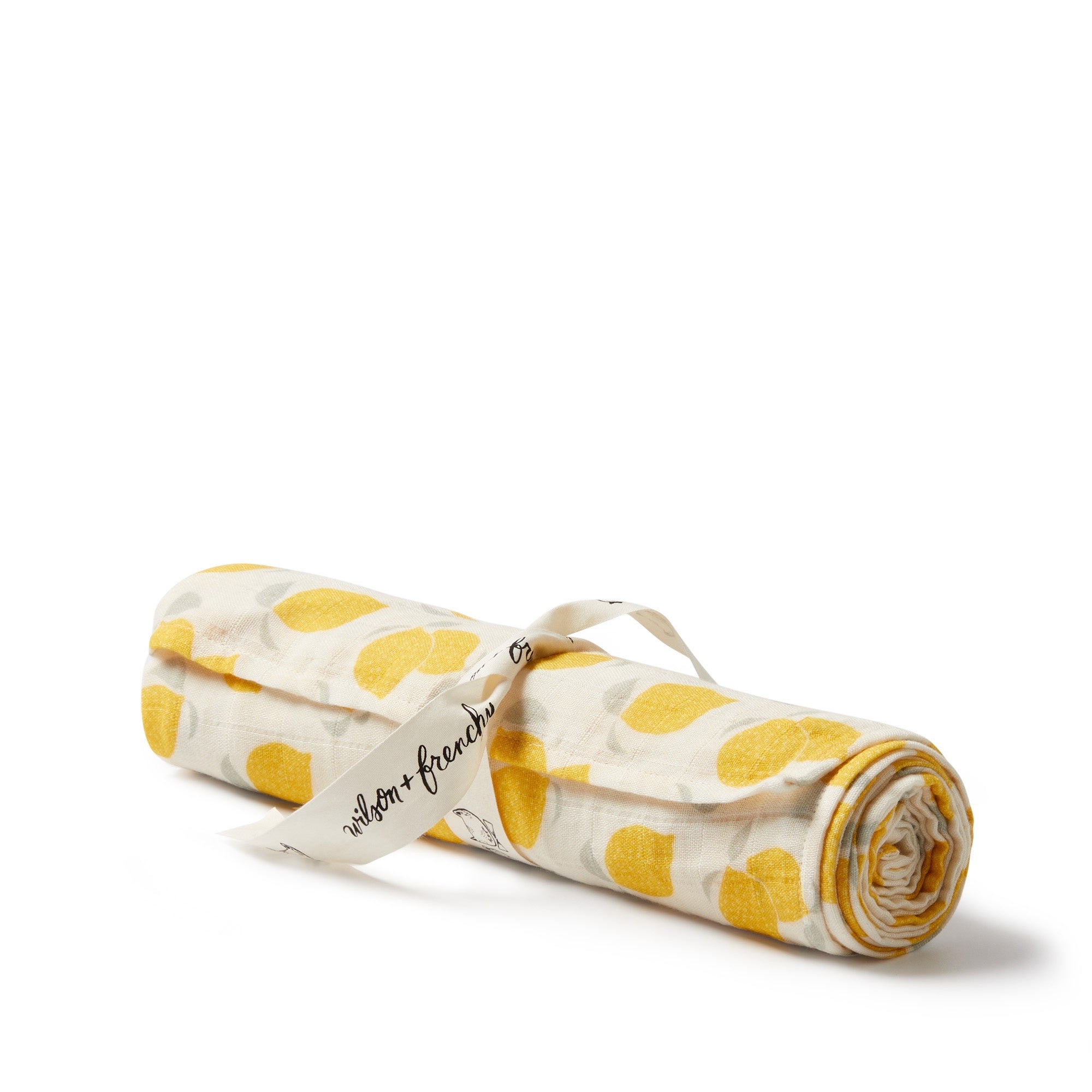 Organic Muslin - Lemon Drop – Daisy and Hen