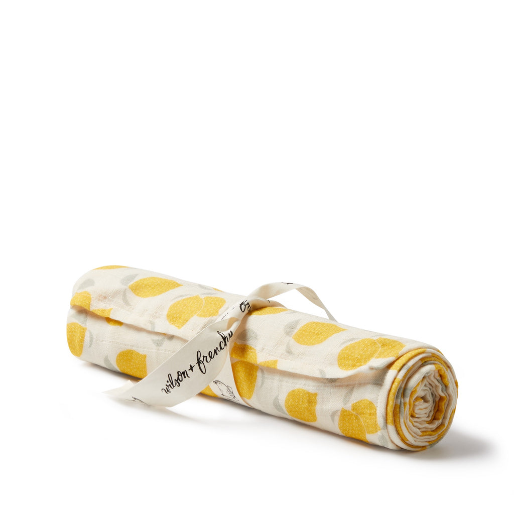 Organic Muslin - Lemon Drop