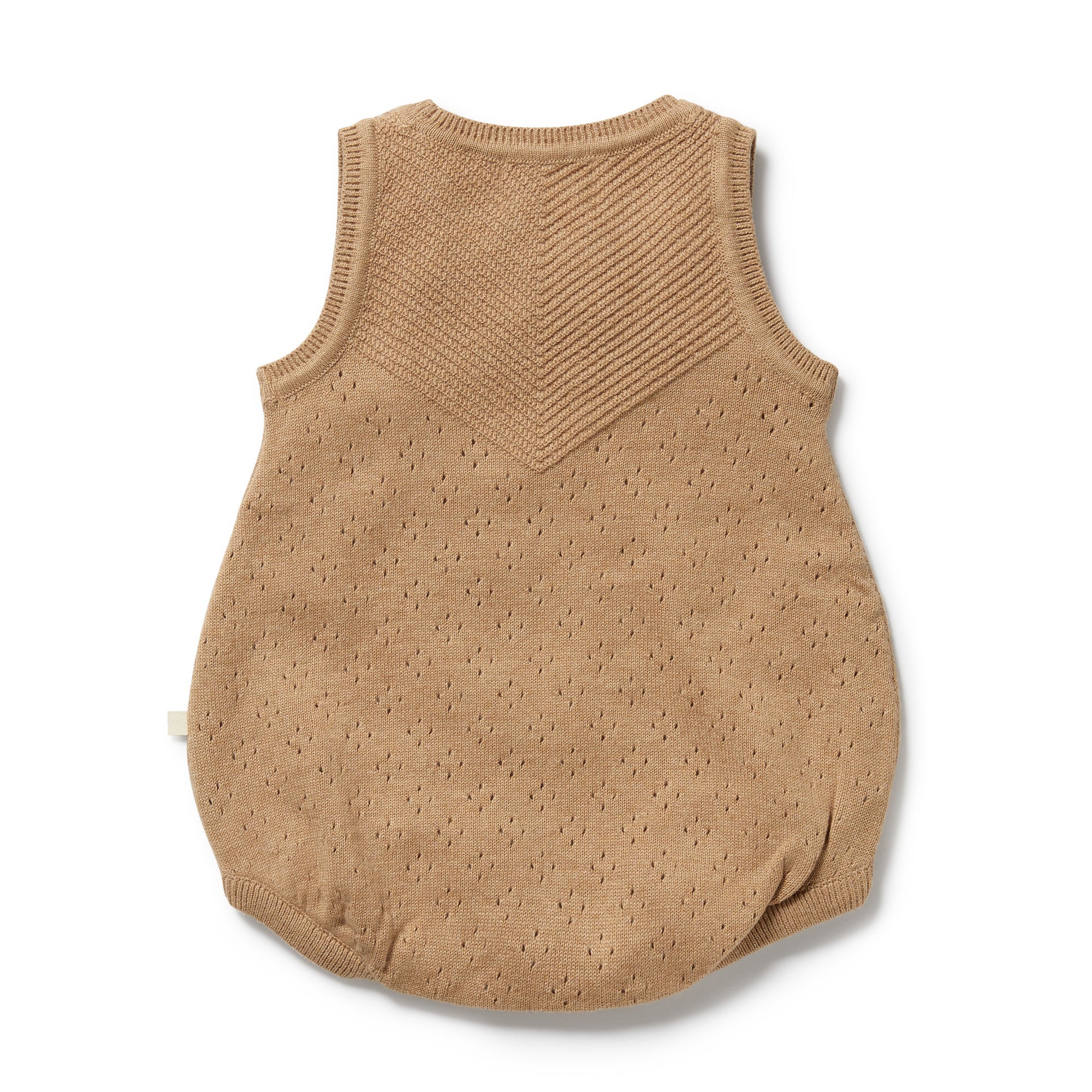 Wilson & Frenchy Organic Knitted Bodysuit - Oat