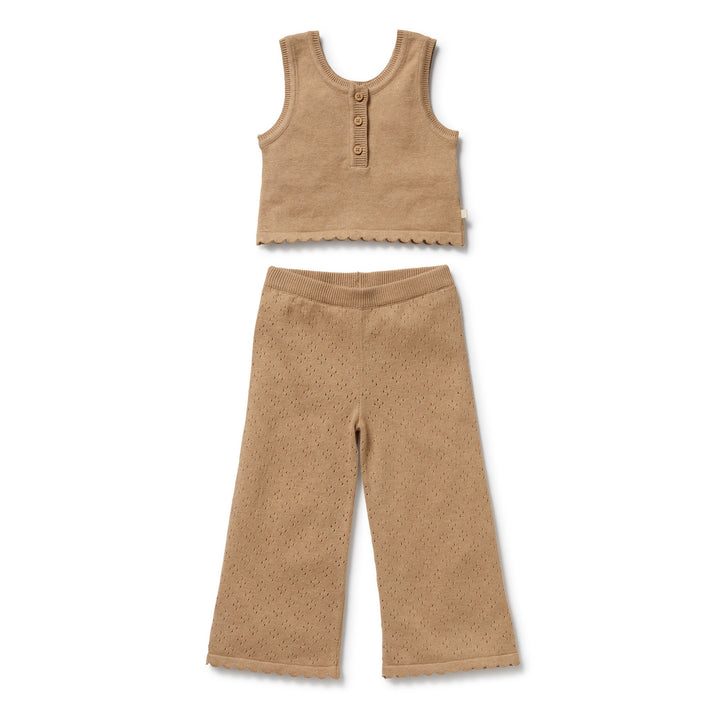 Wilson & Frenchy Organic Knitted Set - Oat