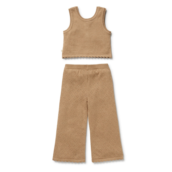 Wilson & Frenchy Organic Knitted Set - Oat