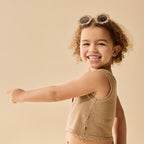 Organic Knitted Set - Oat