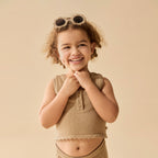 Organic Knitted Set - Oat
