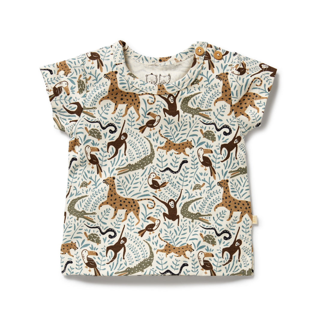 Wilson & Frenchy Organic Tee - Mini Jungle