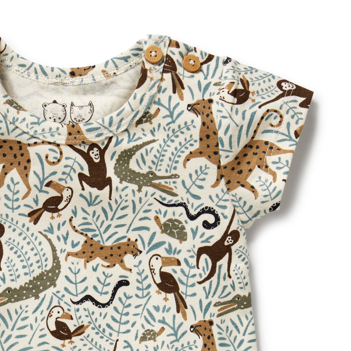 Wilson & Frenchy Organic Tee - Mini Jungle