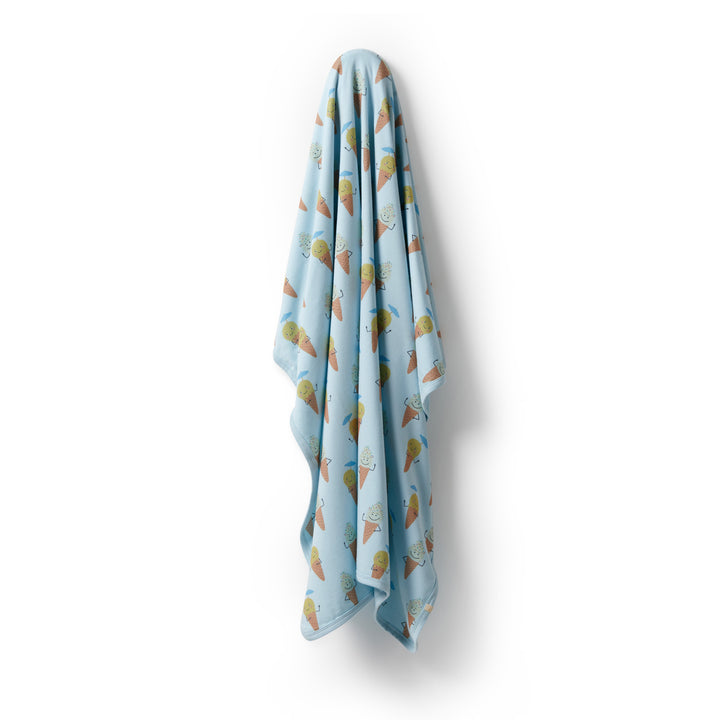 Wilson & Frenchy Organic Bunny Rug - Frosty Friends