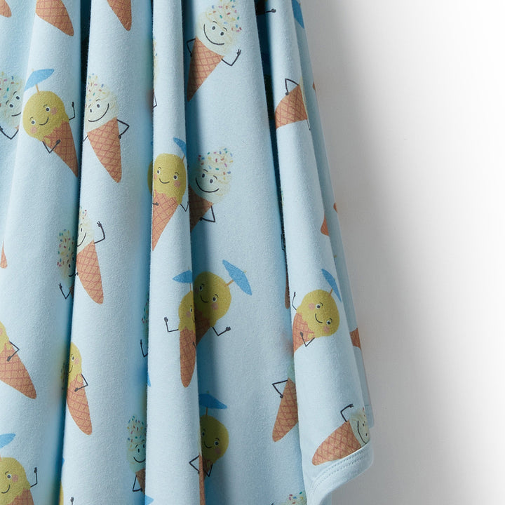 Wilson & Frenchy Organic Bunny Rug - Frosty Friends
