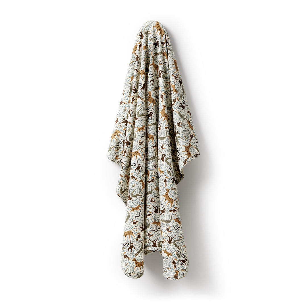 Wilson & Frenchy Organic Bunny Rug - Mini Jungle