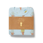 Organic Short Sleeved Pyjamas - Frosty Friends