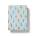 Organic Bassinet Sheet - Frosty Friends