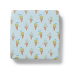 Organic Cot Sheet - Frosty Friends