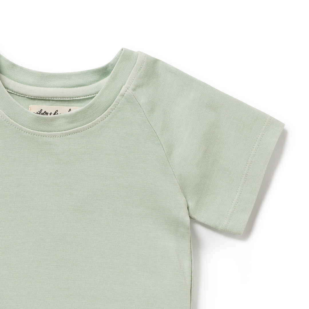 Wilson & Frenchy Organic Dyed Tee - Mint