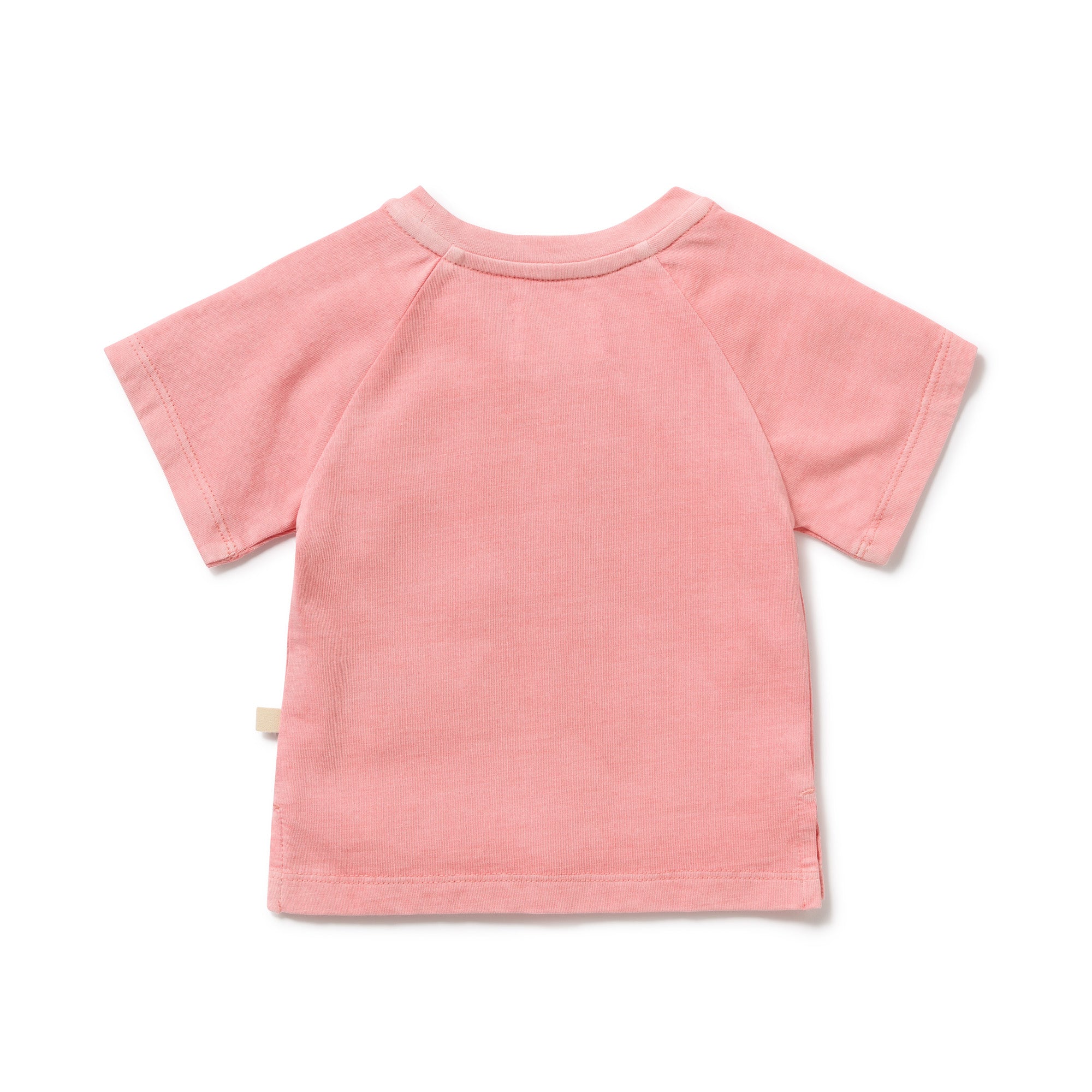 Organic Dyed Tee - Rose