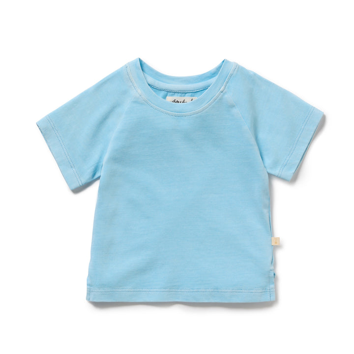 Wilson & Frenchy Organic Dyed Tee - Sky