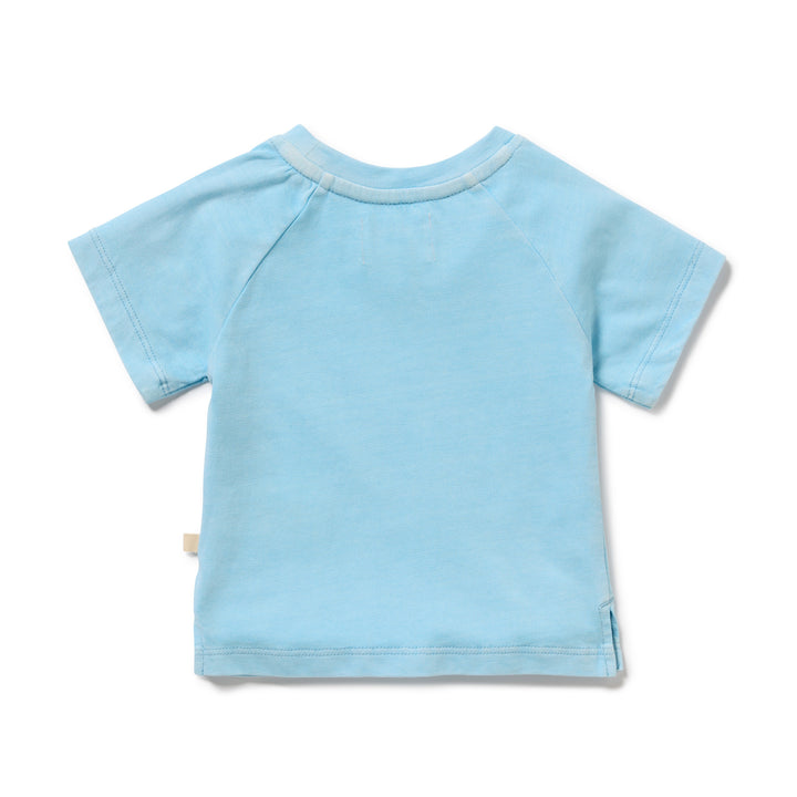 Wilson & Frenchy Organic Dyed Tee - Sky