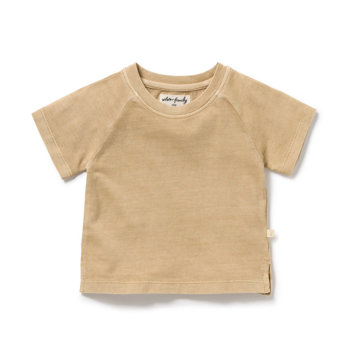 Wilson & Frenchy Organic Dyed Tee - Sahara