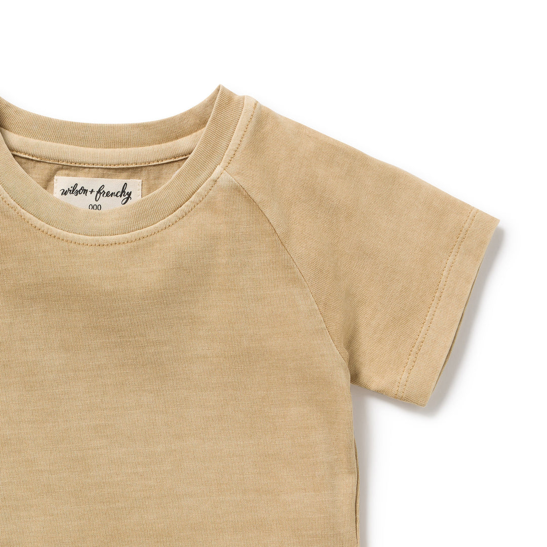 Wilson & Frenchy Organic Dyed Tee - Sahara