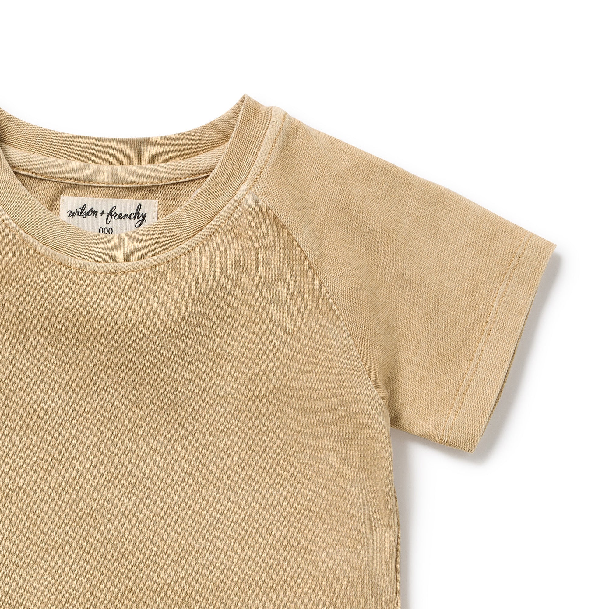 Wilson & Frenchy Organic Dyed Tee - Sahara