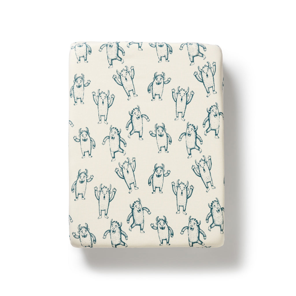 Organic Bassinet Sheet - Yeti