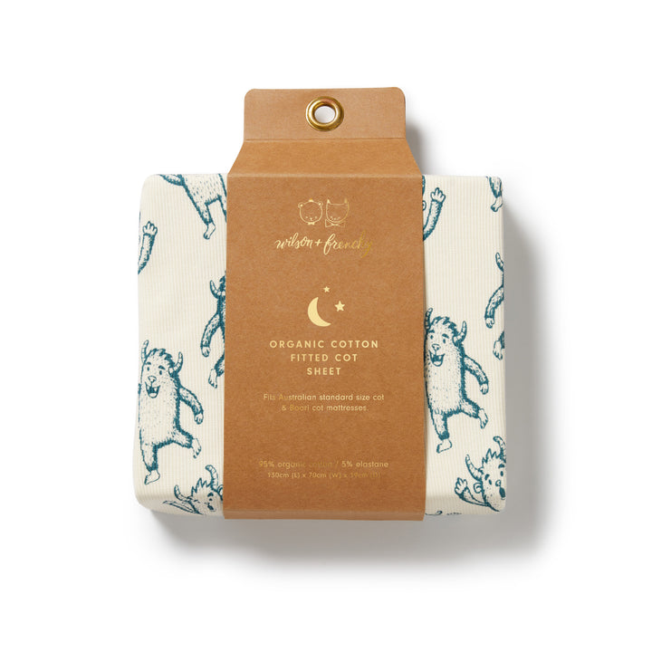 Wilson & Frenchy Organic Cot Sheet - Yeti