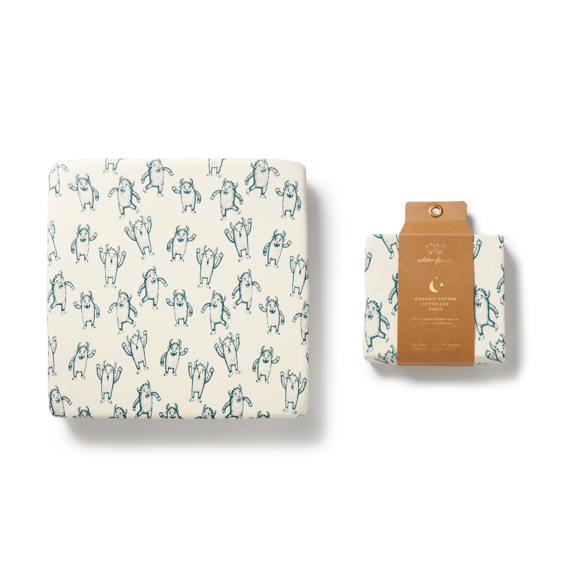 Organic Cot Sheet - Yeti