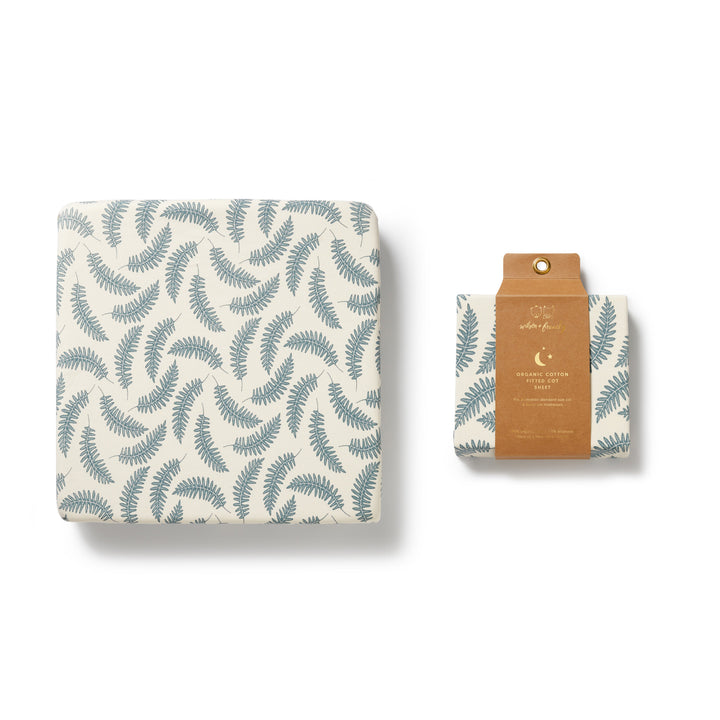 Wilson & Frenchy Organic Cot Sheet - Little Fronds