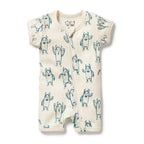 Organic Boyleg Zipsuit - Yeti