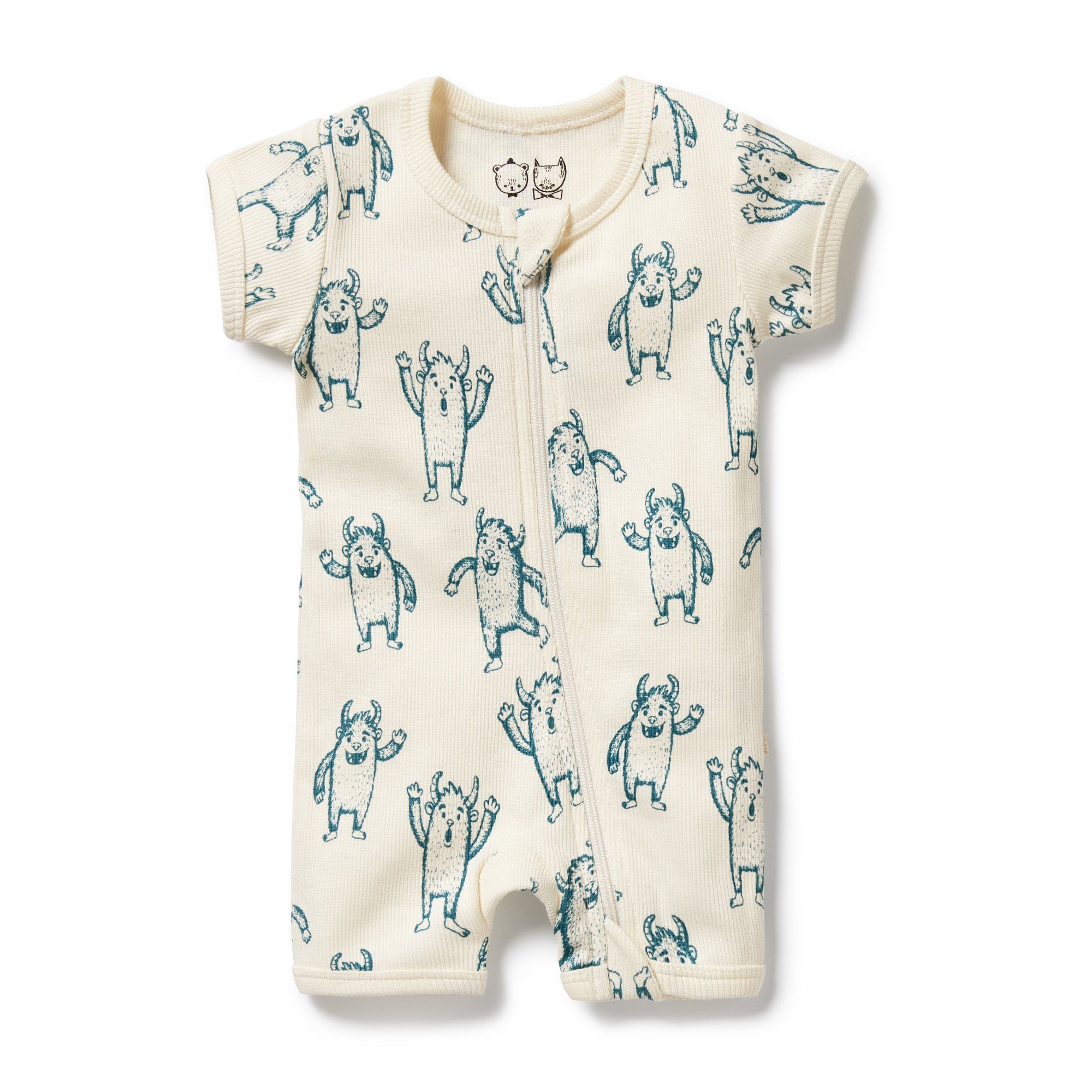 Wilson & Frenchy Organic Boyleg Zipsuit - Yeti