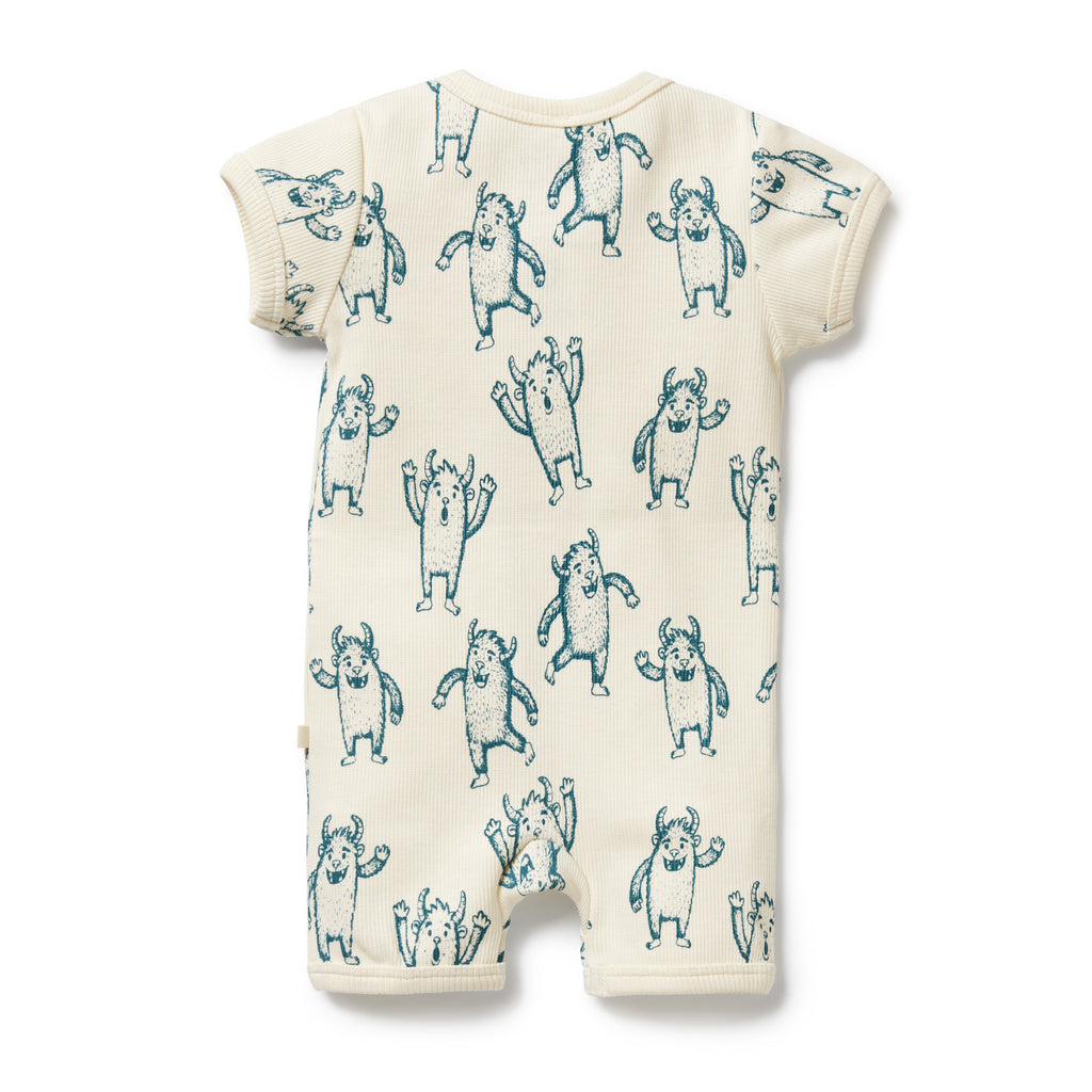 Wilson & Frenchy Organic Boyleg Zipsuit - Yeti