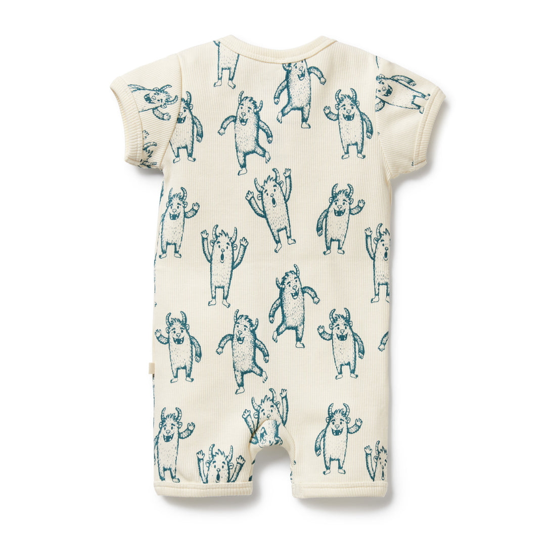 Wilson & Frenchy Organic Boyleg Zipsuit - Yeti
