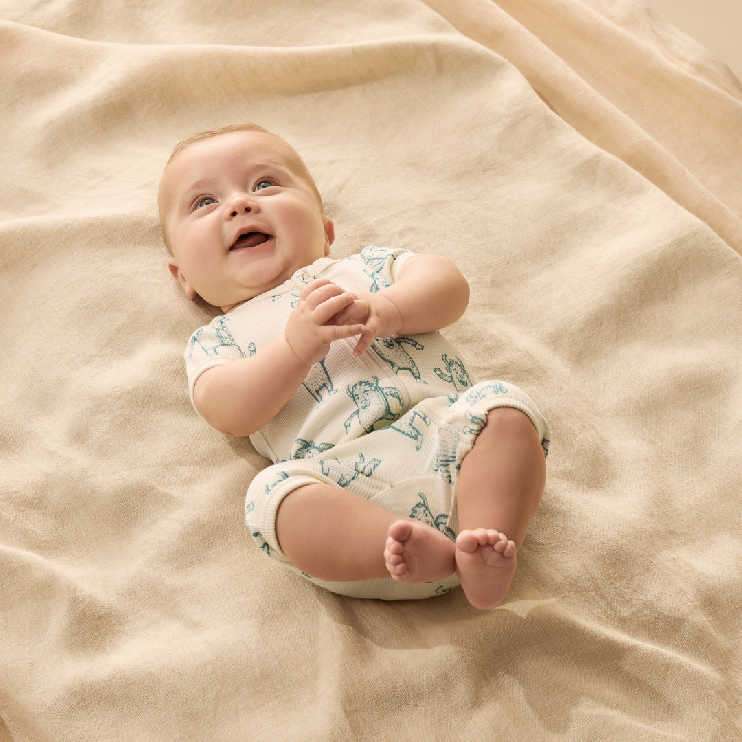 Wilson & Frenchy Organic Boyleg Zipsuit - Yeti
