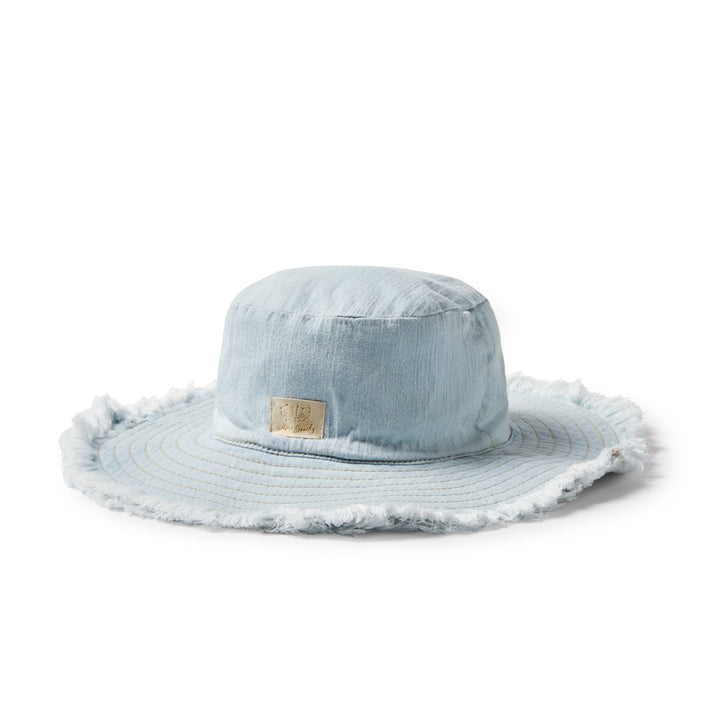 Wilson & Frenchy Organic Sun Hat - Denim
